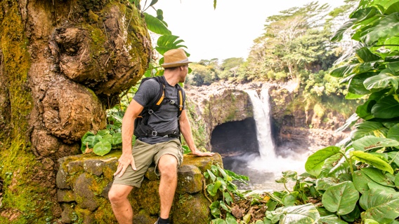 Big Island Rainbow Falls Hilo Wailuku River