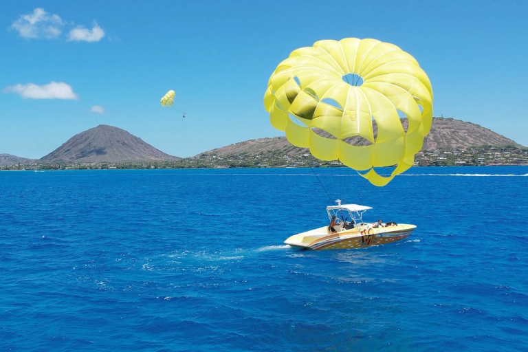 Hosportshawaii Jet Ski Parasail Combo Maunalua Bay Overview