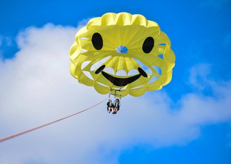 Hosportshawaii Jet Ski Parasail Combo Slide