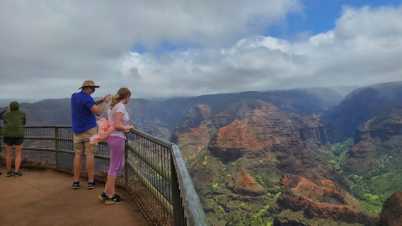 Kauai Waimea Canyon Overlook Sightseeing