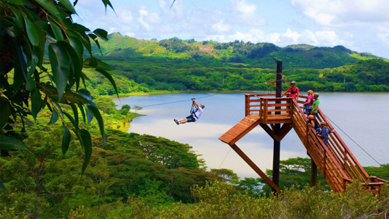 Kauais Longest Zipline Course Koloa Kauai Zipline