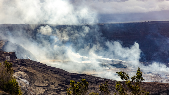 Kilauea Crater Volcanoes National Park Big Island Matt