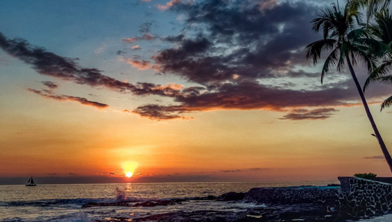 Kona Coast Sunset Big Island