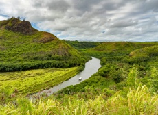 Mini Kauai Wailua River And Boat