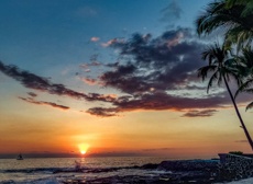 Mini Kona Coast Sunset Big Island
