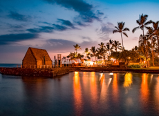 Mini Kona Sunset Hawaiian Village Big Island