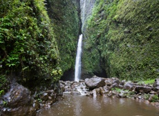Mini Oahu Sacred Falls On Oahu