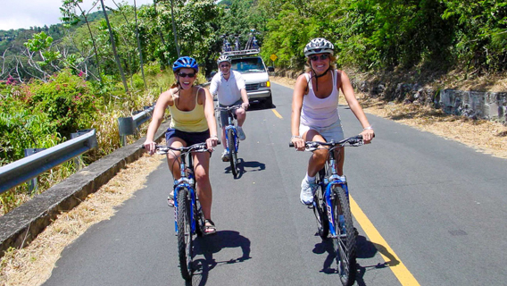 Oahu Combo Activities Honolulu Bike Tour Hawaii Downhill Bike