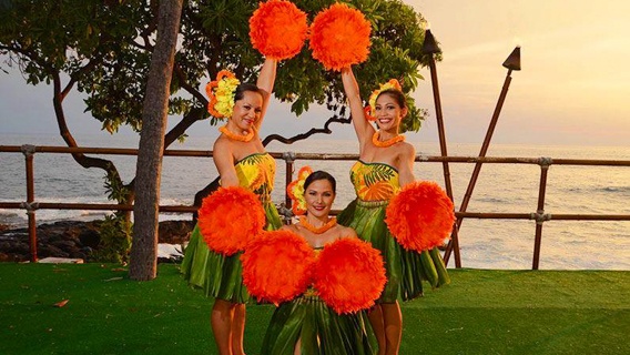 Royal Kona Luau Dancing Of Singers And Dancers