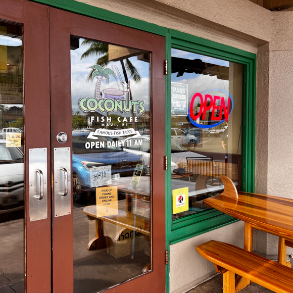 Coconutsfishcafe Business Hours