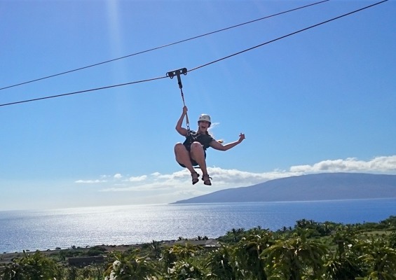 Mauidragonfruit Maui Zipline Fruit Tasting Slide Have Fun