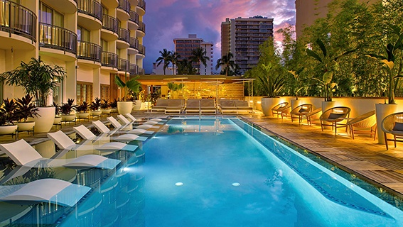 Laylowwaikiki Thelaylow Autograph Collection Feature Pool