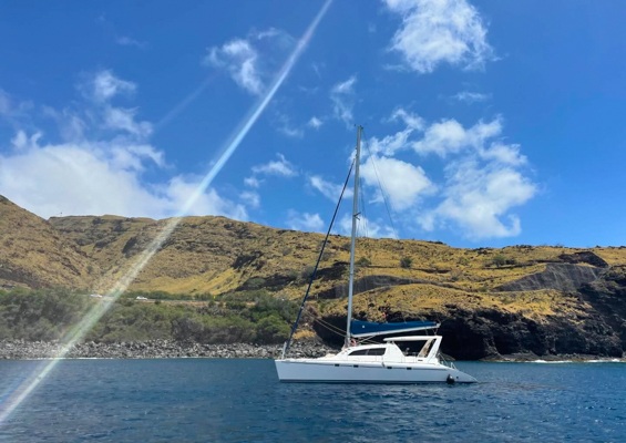 Mauicustomcharters Private Morning Snorkel Slide Sailing