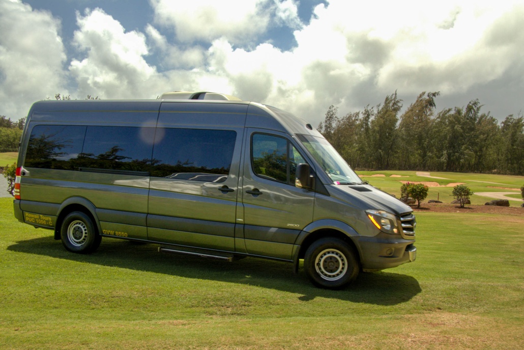 Private Oahu Transportation Mecedes Van