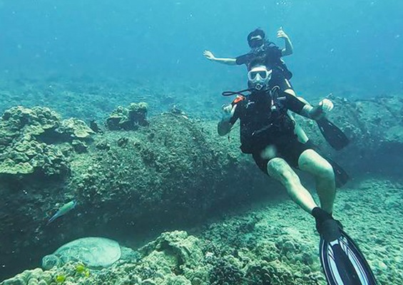 Tridentadventures Am Certified Scuba Refresher For Certified Or Try To Scuba Slider Beach Dive