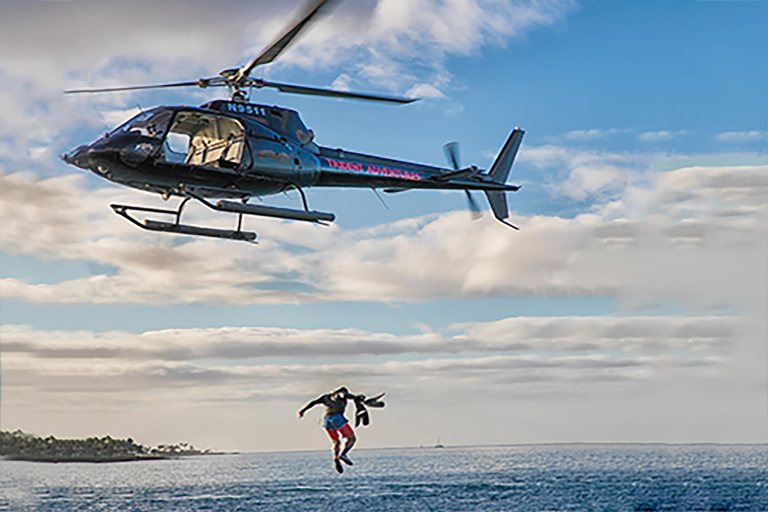 Tridentadventures Oahu Helicopter Jump Beach Feature Slide
