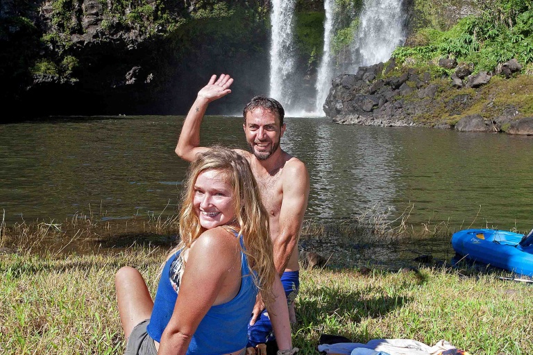 Ziplinetourshawaii Hike Private Waterfalls Picnic