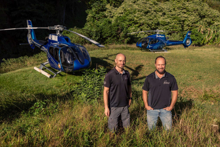 Bluehawaiian Majestic Hilo Waterfall Tour Feature Guide Friends Heli