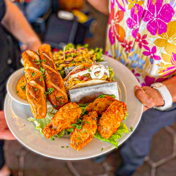 Pineappleshilo Pineapple Island Fresh Cuisine Feature Food Description