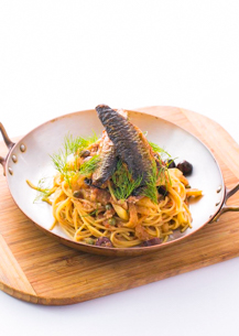 Taorminarestaurant Taormina Sicilian Cuisine Mini Food Pasta