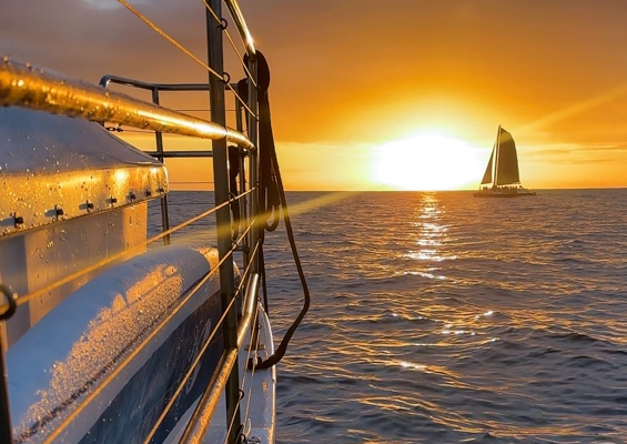 Threetikisailing Sunset Swim And Sail And Friday Firework Cruise Slider Sunset Nice