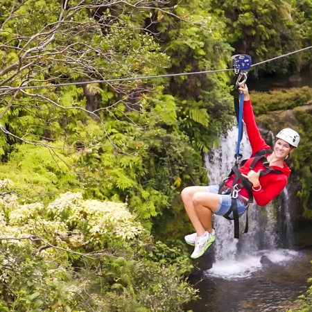 Hawaiiziplinetours Waterfall Zipline Adventure Tour Product