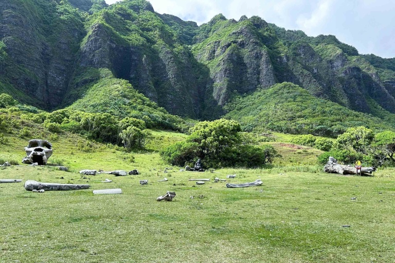 Kualoa Jurassic Valley Private Utv Ride Along Adventure Feature Backlot Site