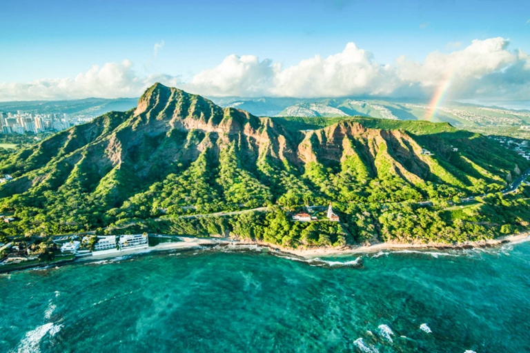 Rainbowhelicopters Romantic Oahu Helicopter Proposal Flight Feature Amazing Views Coast