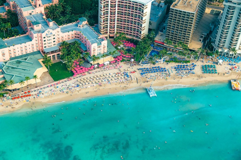 Rainbowhelicopters Romantic Oahu Helicopter Proposal Flight Feature Thrilling Views Waikiki Beach