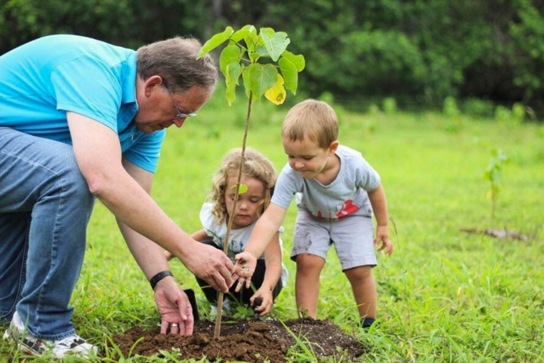 Gunstockranch Plant Experience Feature Kids And Father