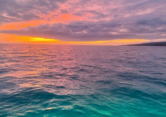 Hawaiiankineadventures See The Whales At Sunset Slide Sunset In The North Pacific