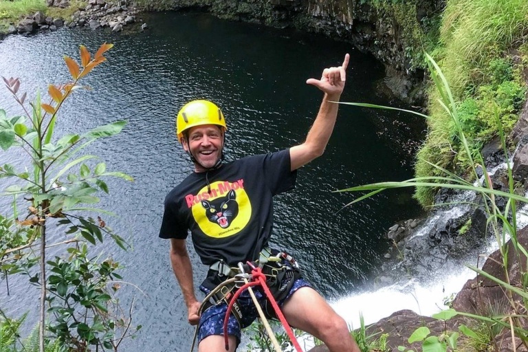 Islandmountainguides Kulaniapia Waterfall Rappeling Tour Feature Waterfall Rappelling