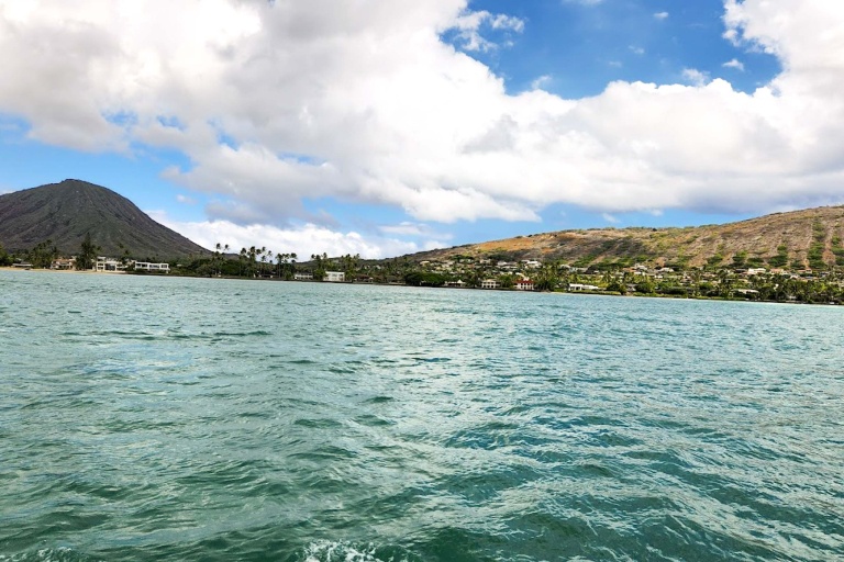 Islandwatersportshawaii Cataraman Cruise With Snorkeling Tour Feature Maunalua Bay
