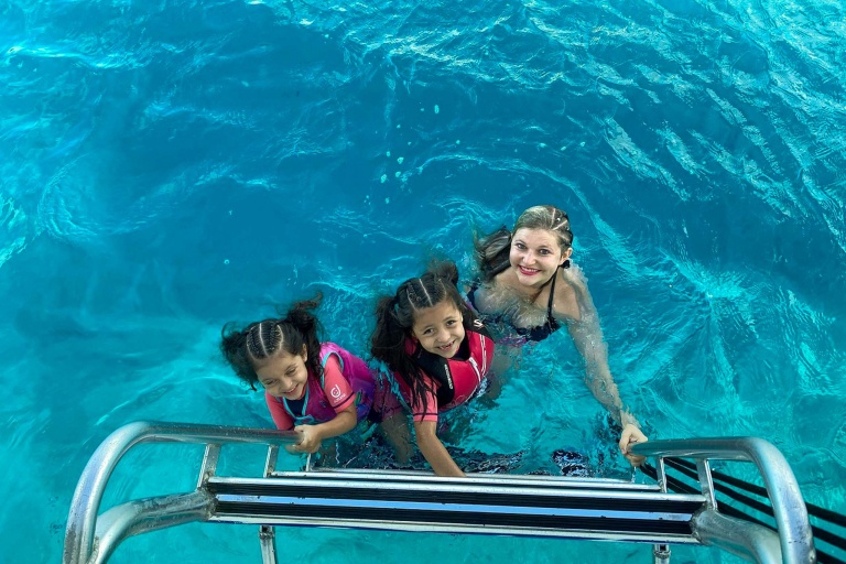 Islandwatersportshawaii Cataraman Cruise With Snorkeling Tour Feature Ready For Snorkel