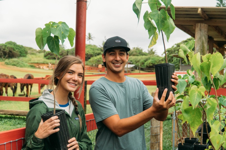 Malama The Aina Experience At Gunstock Ranch Feature Learn More Plant Together