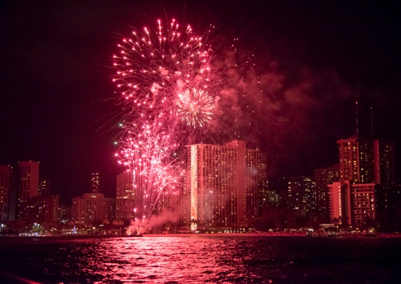 Adobestock Private Fireworks Cruise Waikiki Overview Slider Hawaii Firework