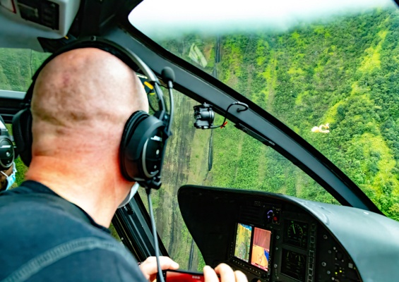 Hamakua Coast Helicopter Big Island Of Hawaii