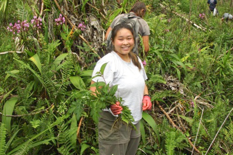 Hawaiienviromentalrestoration Restore Hawaii Coastal And Forest Ecosystems Feature Preserve Native Ecosystems Girl Happy