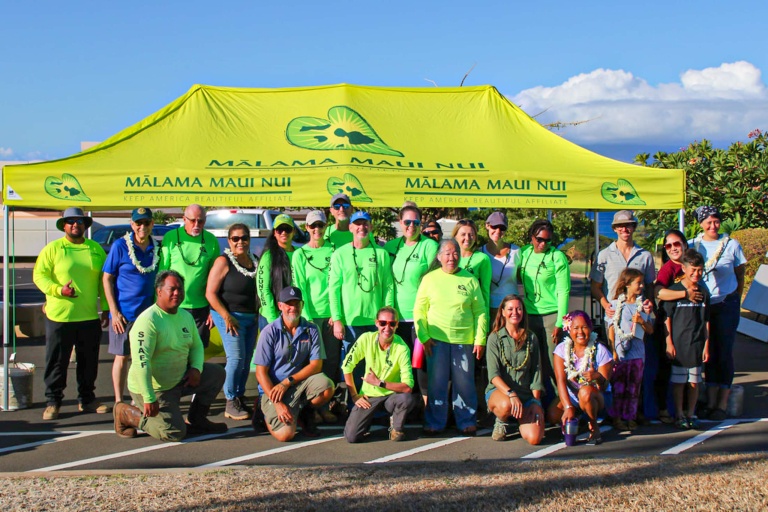 Malamamauinui Community Workday Events Feature Individual And Group Contribute To Environment Protection
