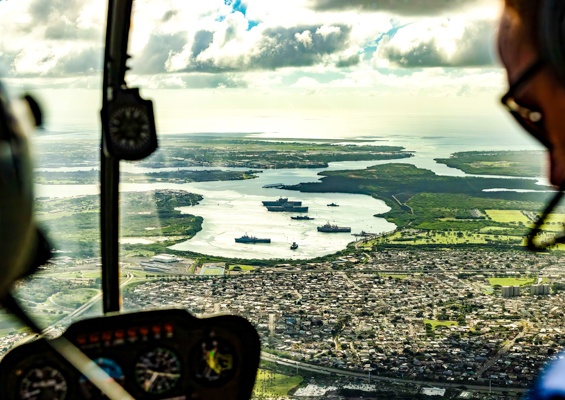 Pearl Harbor Aerial Helicopter Oahu