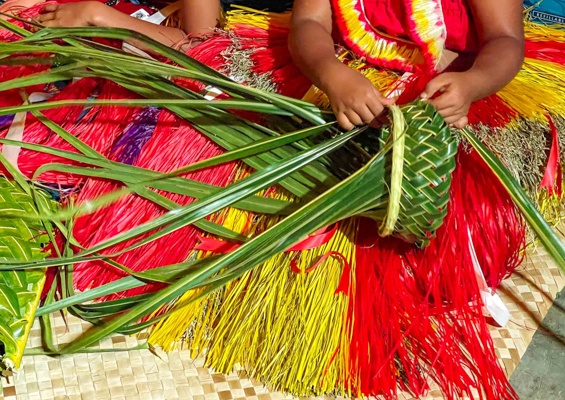 Napilikaifoundation Enjoy Maui Longest Running Weekly Keiki Hula Show Slide Cocnut Frond Weaving