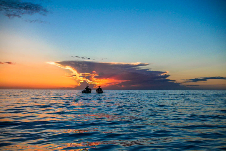 Aquaticlifedivers Two Tank Dive With The Mata Ray Tour Feature Sunset In Kona