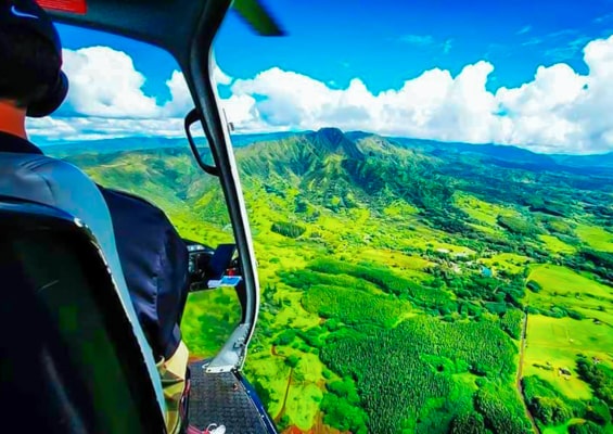 Oahu Hawaii Best Tour Kauai Island Fly Over Kauai Mountain