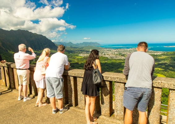 Oahu Hawaii Best Tour Oahu Island Nuuanu Pali Lookout