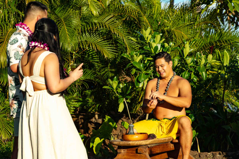 Old Lahaina Luau Maui Guest Cultural Demonstrations Poi Pounding
