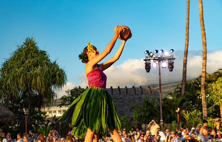 Old Lahaina Luau Maui Culture Hula Dancer