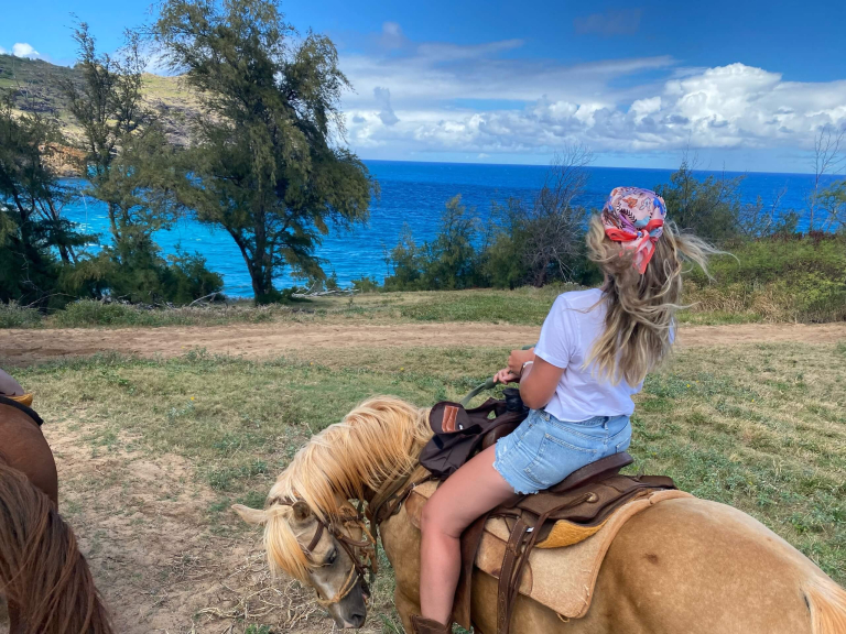 CJM-Country-Stables-Mahaulepu-Ocean-Mountain-And-Valley-Horseback-Adventure-Girl