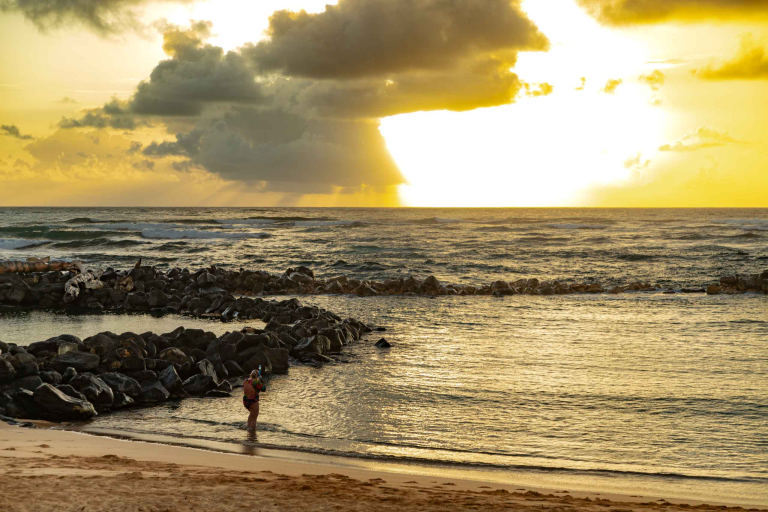 Kauai Lydgate Beach Sunrise-hawaiitoursphoto