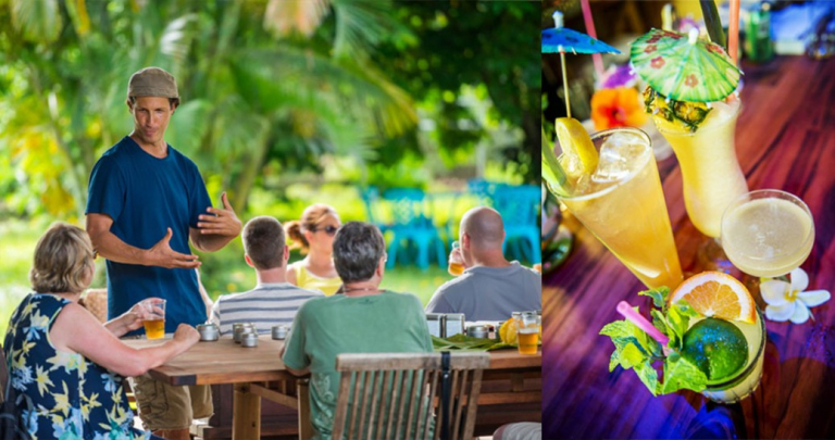 Tasting-Kauai-people-enjoying-drinks-at-outdoor-gathering