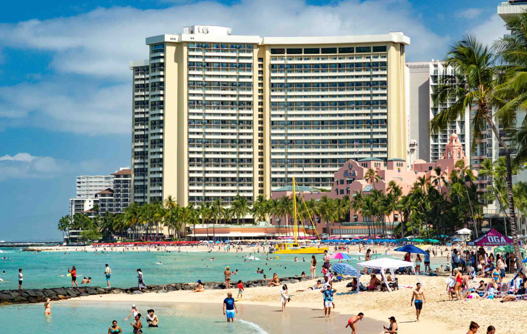 Waikiki Beach and Hotels-hawaiitoursphoto-11